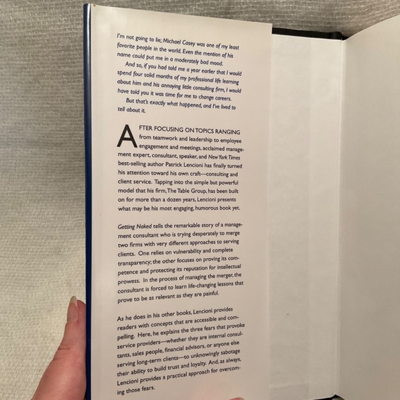 5 Dysfunctions / Getting Naked 2 Patrick Lencioni Hardback Books - Picture 5 of 5